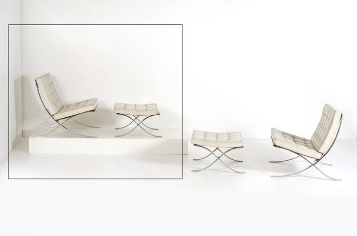 LUDWIG MIES VAN DER ROHE - MR 90 Barcelona