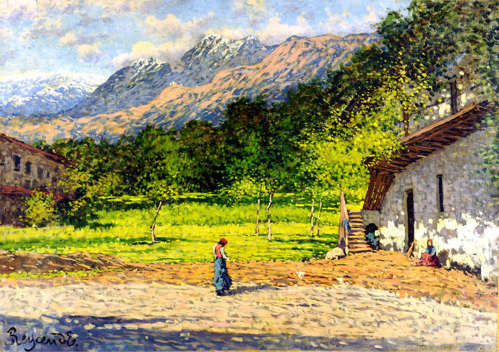 ENRICO REYCEND - 'Alto canavese' primissimi anni del '900