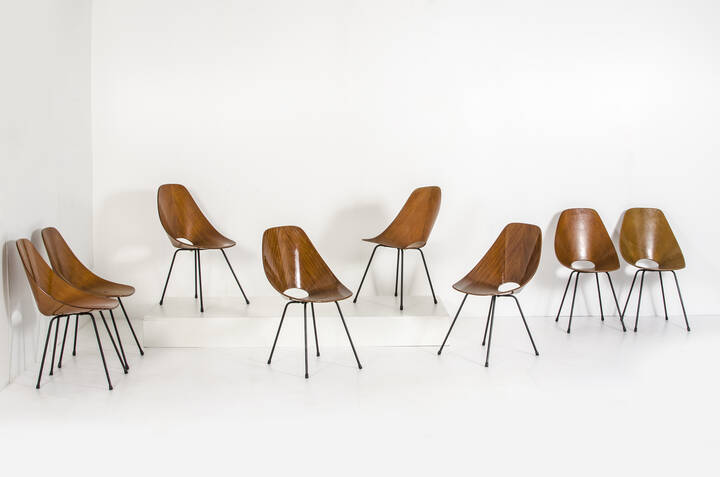 VITTORIO NOBILI - Otto sedie Medea