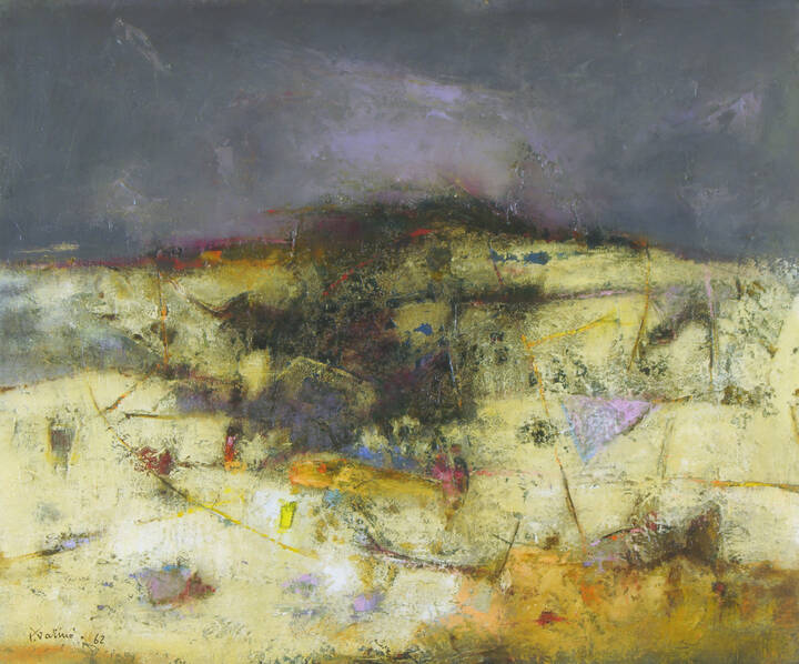 PIERO GARINO - 'Neve in collina' 1962