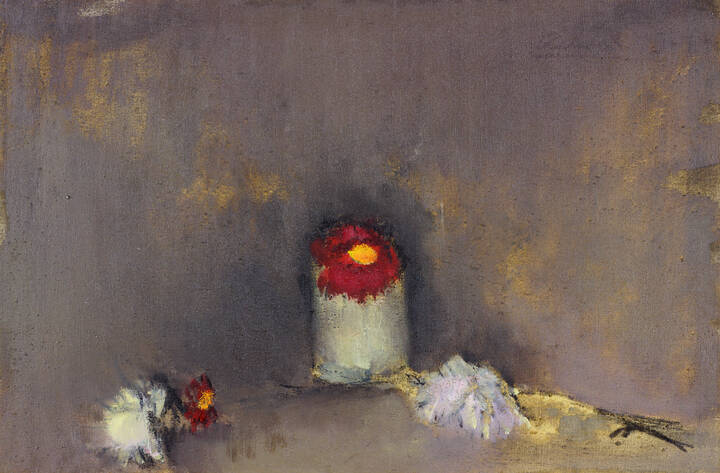 MARIA TERESA AUDOLI CARPANETTO - 'Composizione con fiori' 1975