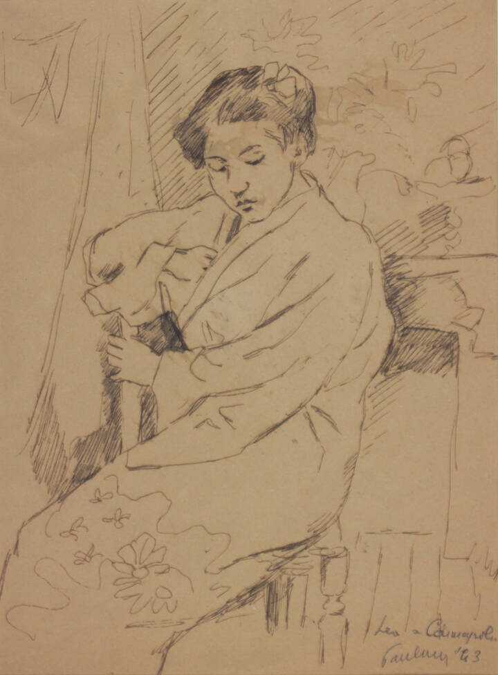 ENRICO PAULUCCI - 'Lea a Carmagnola' 1943