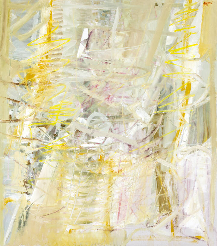 PIERO RUGGERI - 'Composizione per un paesaggio' 1963