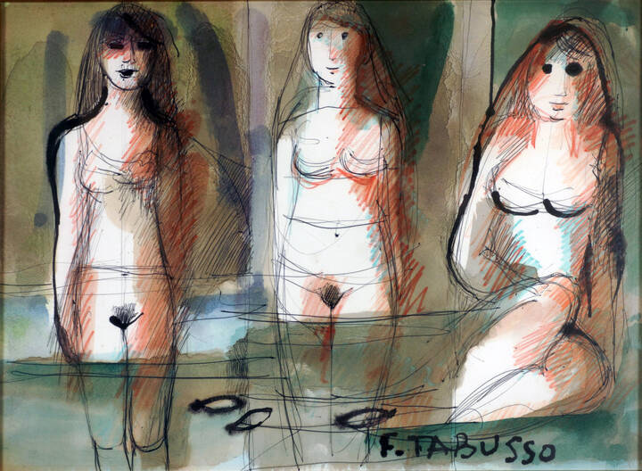FRANCESCO TABUSSO - 'Tre amiche'