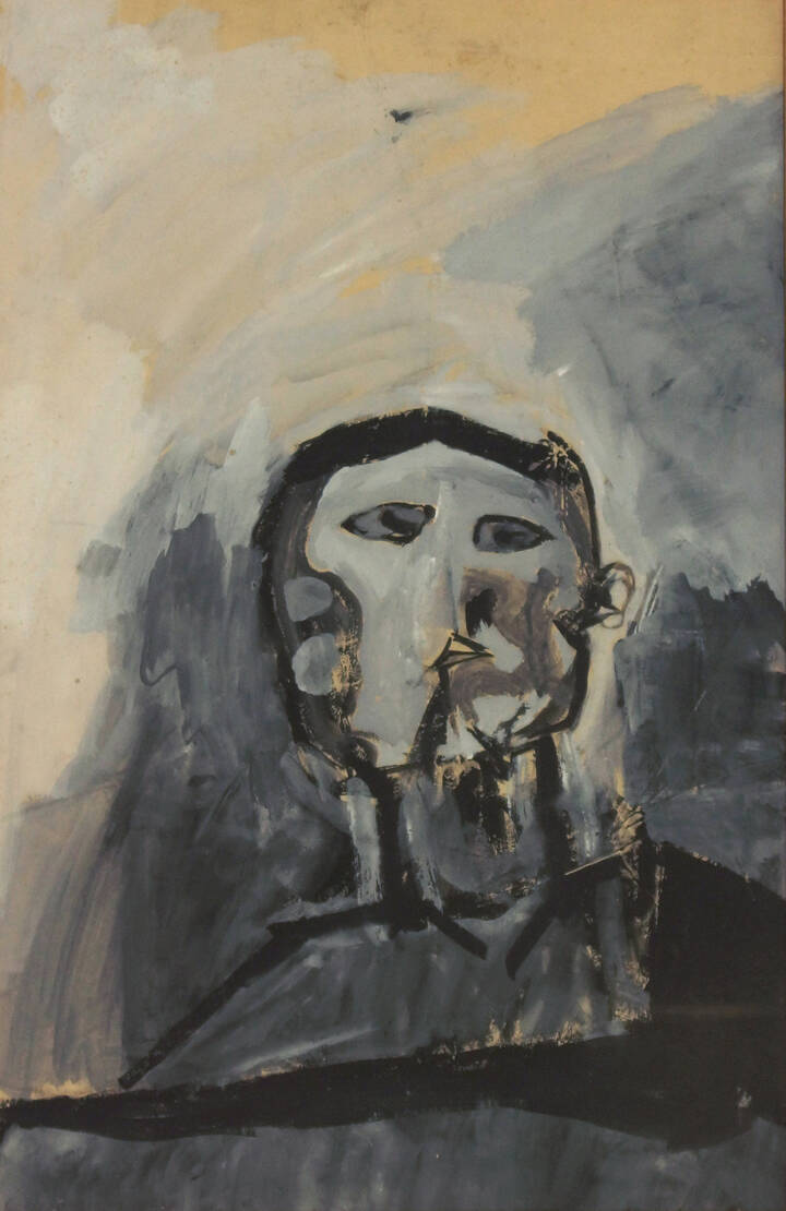 MARIO MERZ - 'Metalmeccanico' 1956