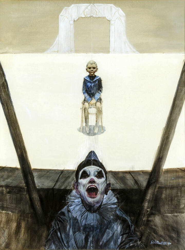 GUIDO BERTELLO - 'Rappresentazione' maggio 1980