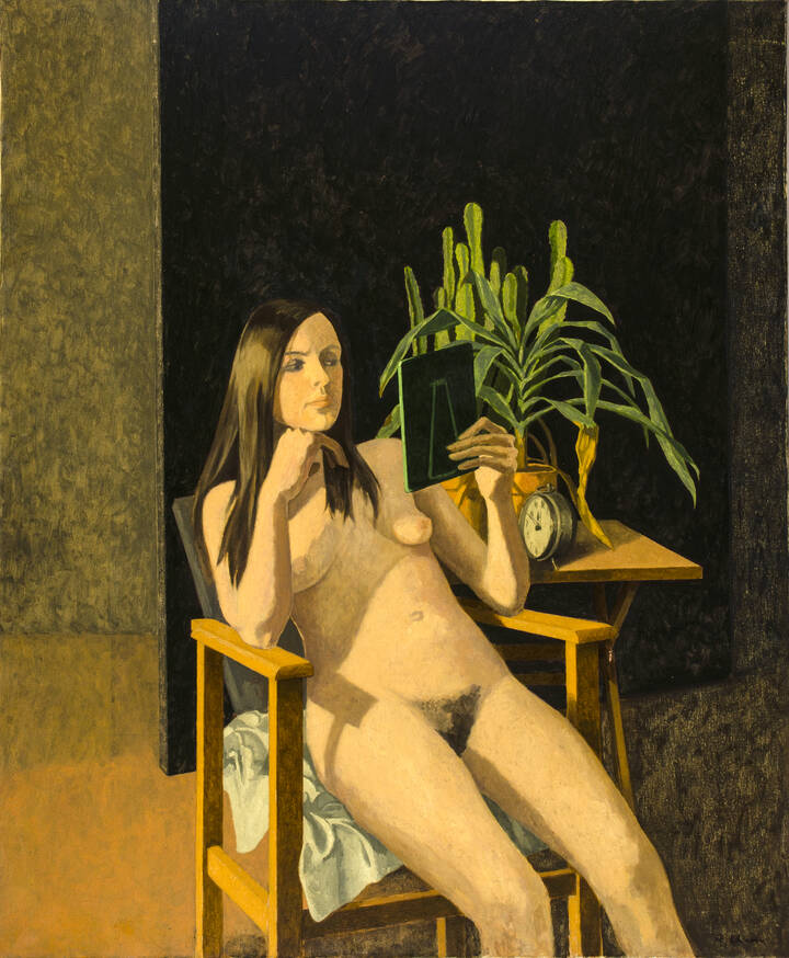 MAURO CHESSA - 'Dipinto in forma di allegoria' 