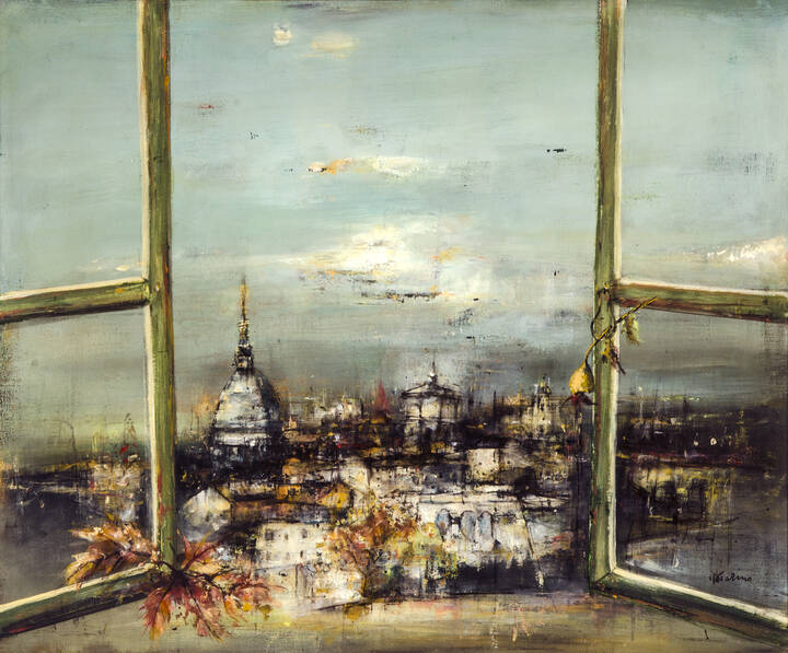 PIERO GARINO - 'Torino dalla finestra'