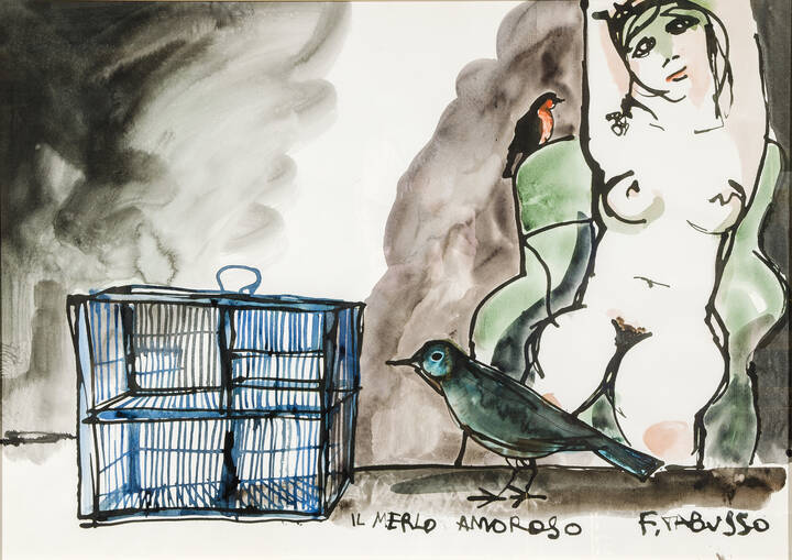 FRANCESCO TABUSSO - 'Il merlo amoroso'