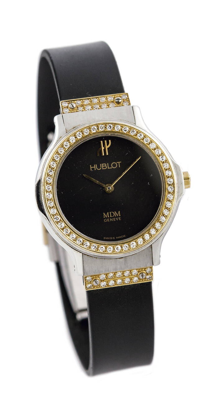 HUBLOT - Orologio gioiello, modello classico, anni '90