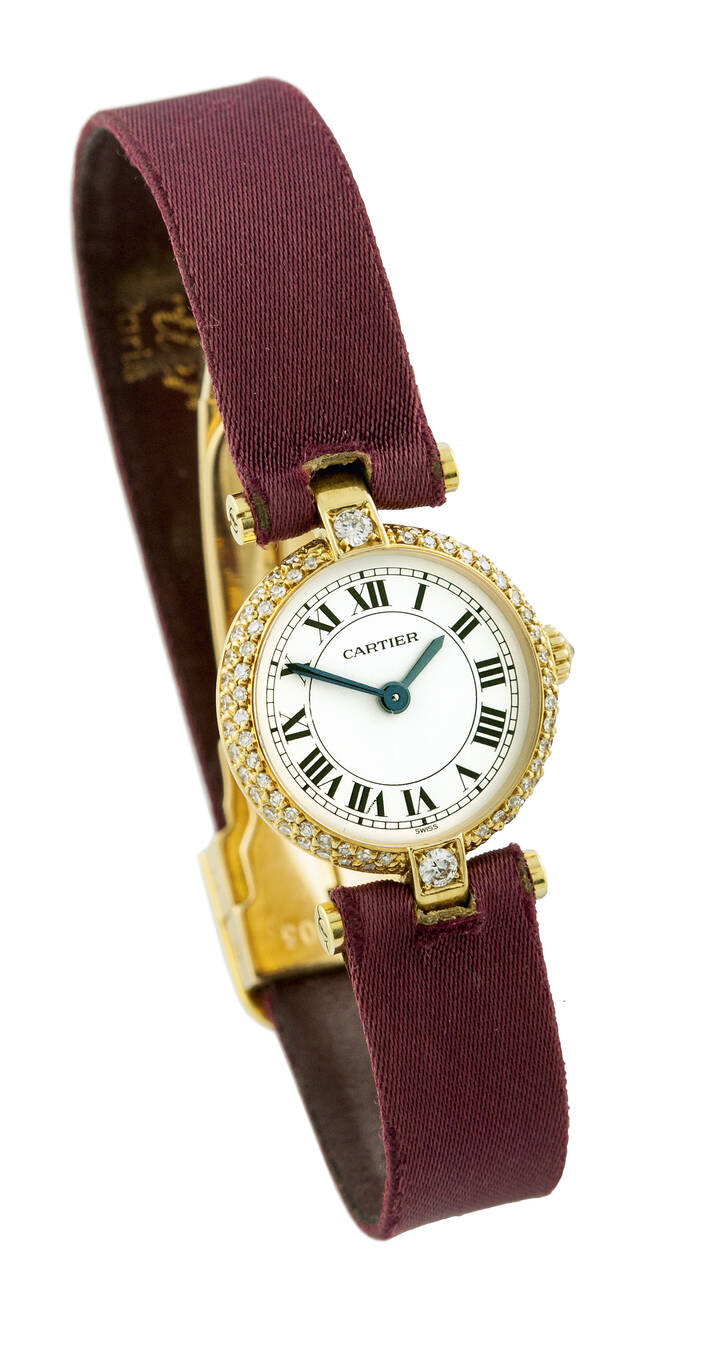 CARTIER - Orologio gioiello, modello 'Vendome', anni '90
