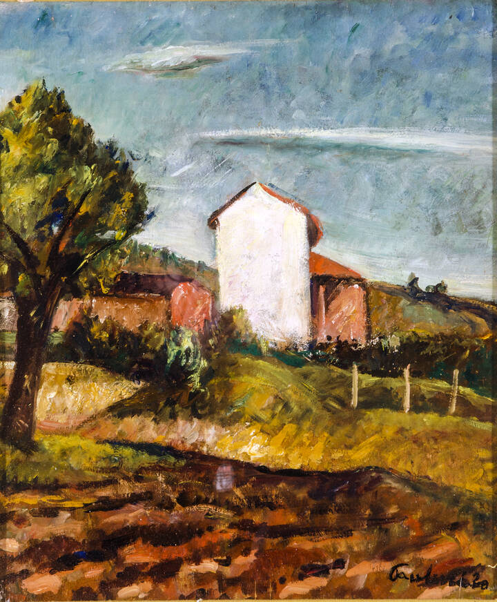 ENRICO PAULUCCI - 'Paesaggio' 1930