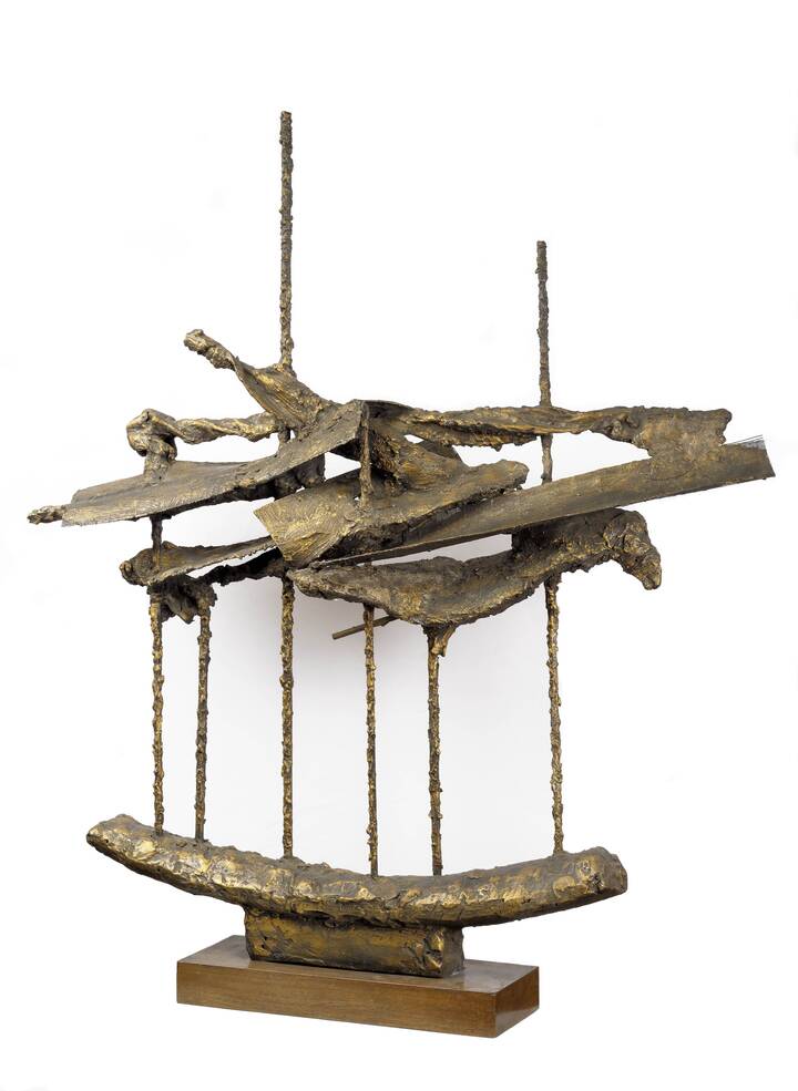 MINO ROSSO - 'Nave egizia' 1955-58