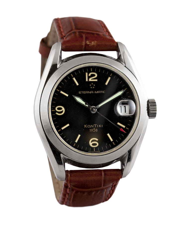 ETERNA-MATIC - Solo tempo, mod. 'Kontiki 1958', anni '90 