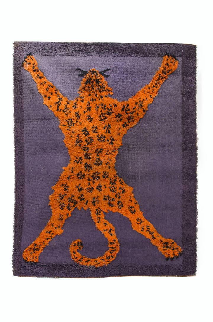  ROBERTO GABETTI, AIMARO ISOLA, GUIDO DROCCO - Tapipardo Arazzo/Tappeto della serie Tapizoo.<br> 