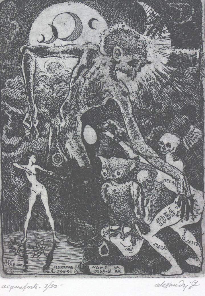 LORENZO ALESSANDRI - 'Non si sa cosa si fa' 26/5/1954