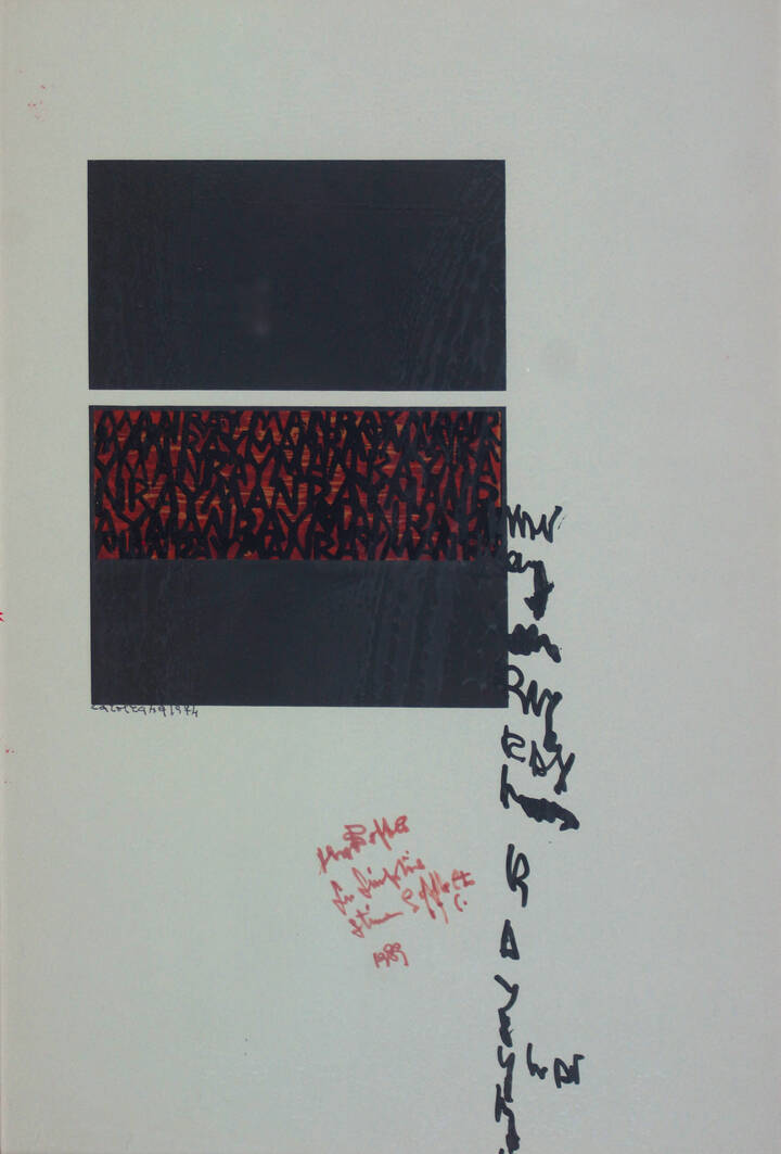 CAROL RAMA - 'Man Ray' 1974