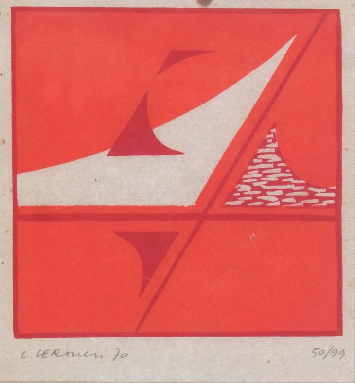 LUIGI VERONESI - 'Studio n. 1' 1970