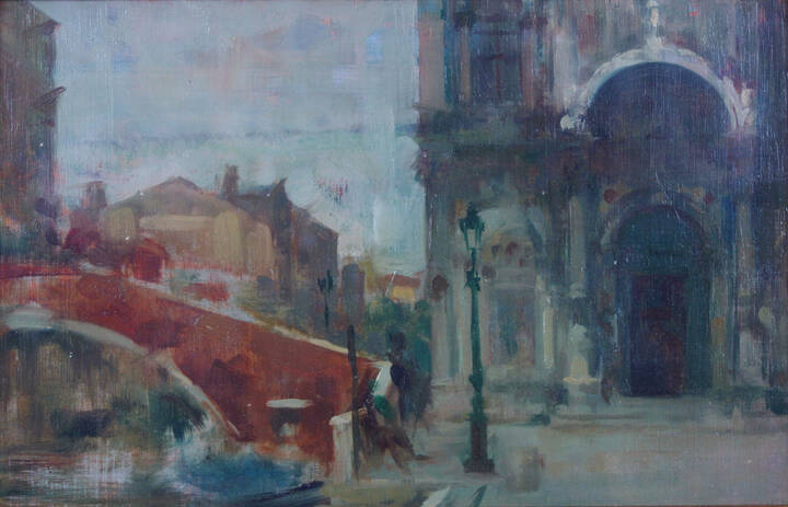 OTTAVIO MAZZONIS - 'Scorcio veneziano' 13/3/1968