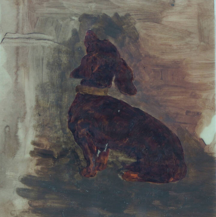 GIOVANNI BATTISTA QUADRONE - 'Cane bassotto' 1892