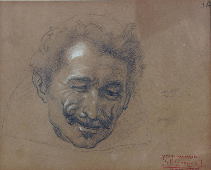 GIOVANNI BATTISTA QUADRONE - 'Studio di carattere' 1871-72