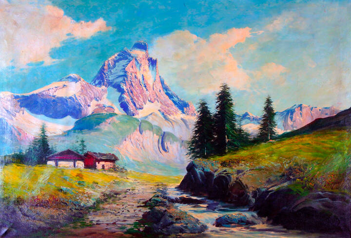 MANCINELLI (Pseudonimo di Licinio Campagnari) - 'Il Cervino'