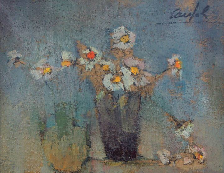 MARIA TERESA AUDOLI CARPANETTO - 'Le margherite' 1966