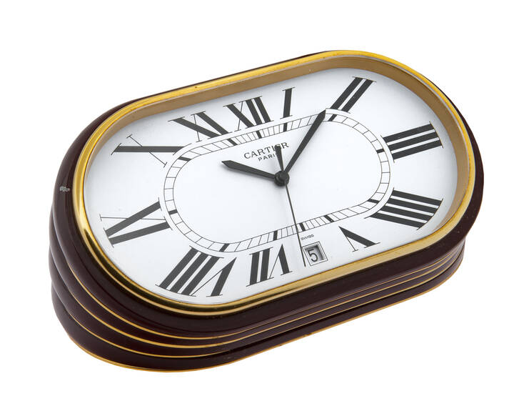 CARTIER - Sveglia mod. 'Must de Cartier', anni '90