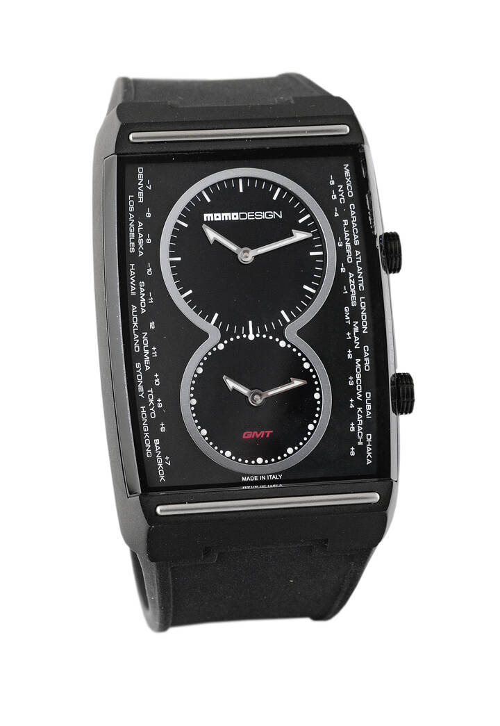 MOMO DESIGN - Mod. 'Dual Time GMT', serie recente 