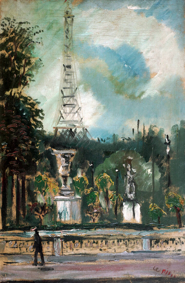 FILIPPO DE PISIS - 'Torre Eiffel' 1930