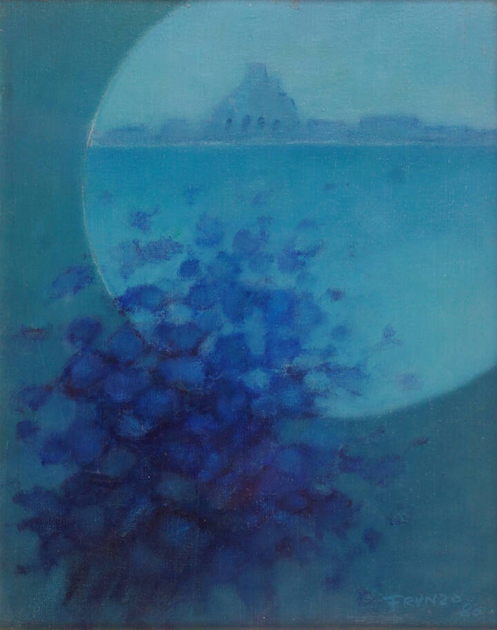 VINCENZO FRUNZO - 'Il castello di Lerici' 1980
