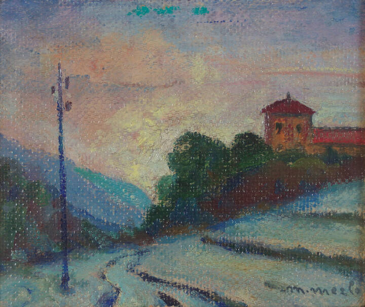 METELLO MERLO - 'Val San Martino' inverno 1953