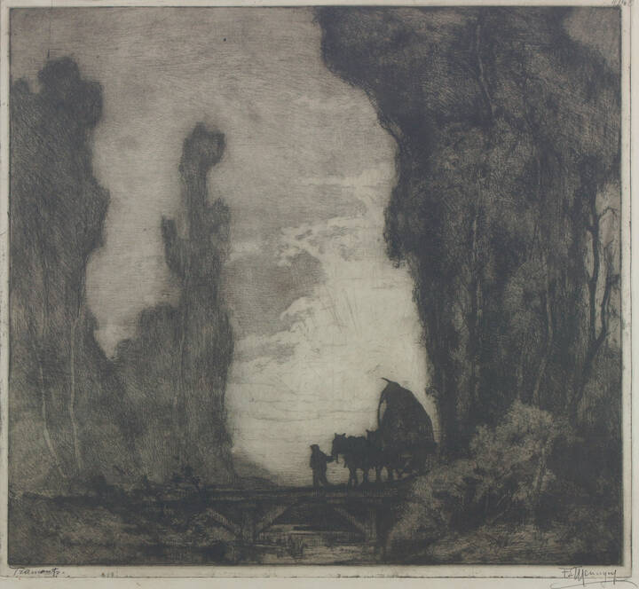 FRANCESCO MENNYEY - 'Tramonto'