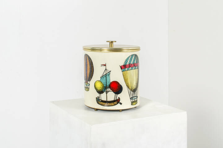 PIERO FORNASETTI - Portaghiaccio della serie 'Mongolfiere'