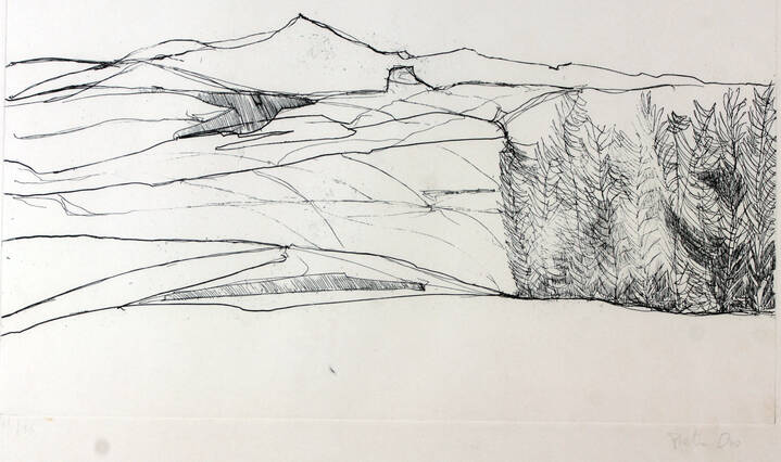 PIETRO ORO - 'Paesaggio'