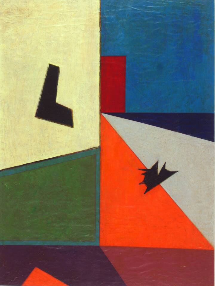 ANNIBALE BIGLIONE - 'Composizione' 1950