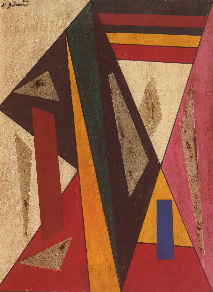 ALBINO GALVANO - 'Senza titolo'  1950