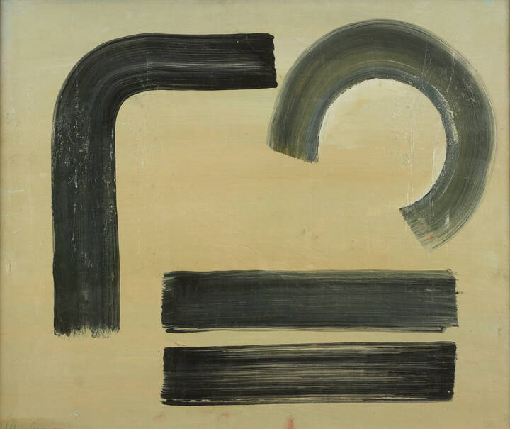 ALBINO GALVANO - 'Senza titolo' 1973