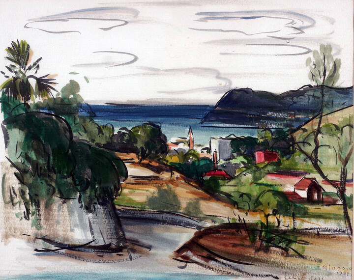 FELICE VELLAN - 'Alassio' 1951