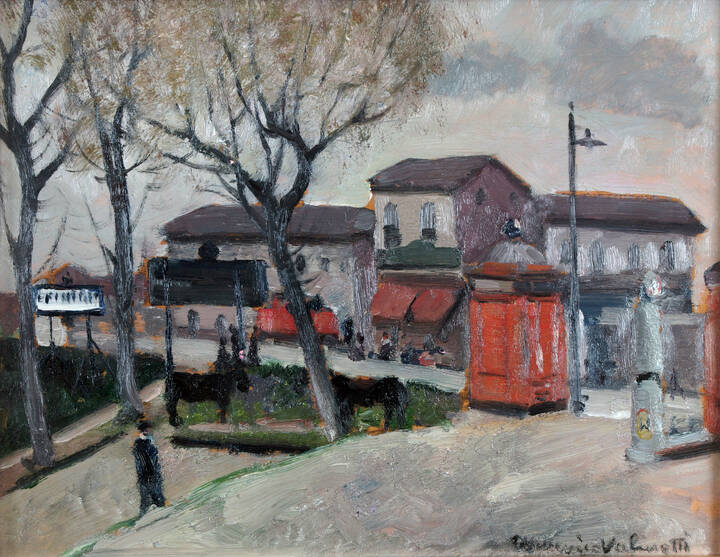 DOMENICO VALINOTTI - 'Il distributore di benzina'