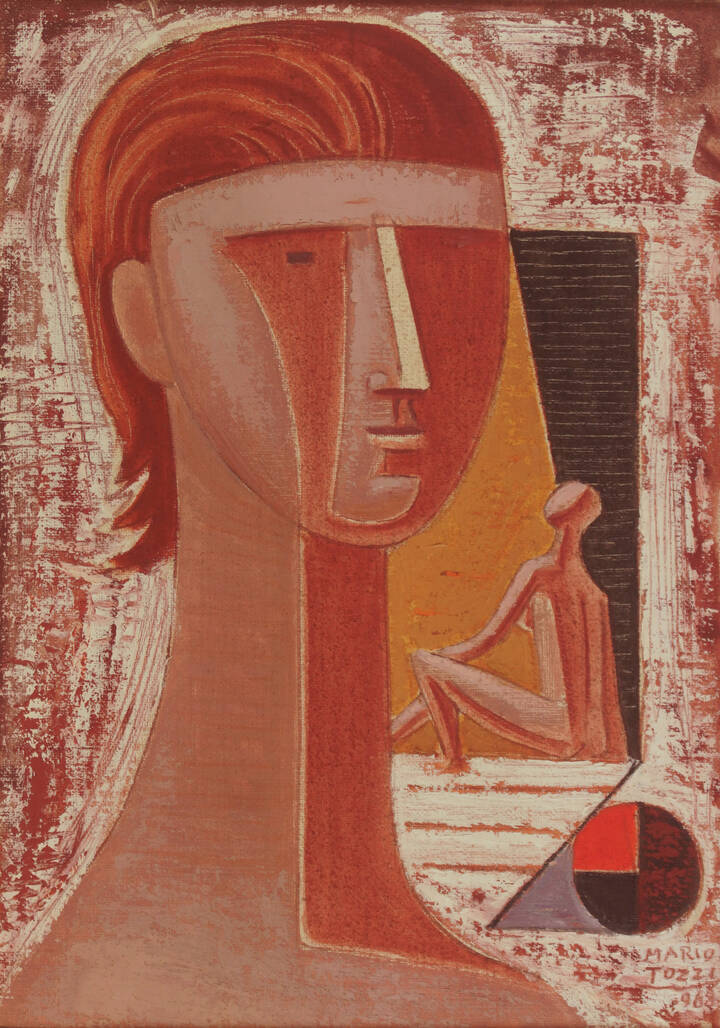 MARIO TOZZI - 'L'enigmatica' 1968