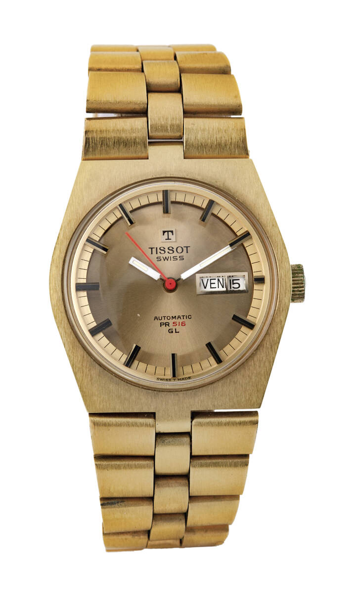 TISSOT - Solo tempo, mod. 'PR516', anni '70