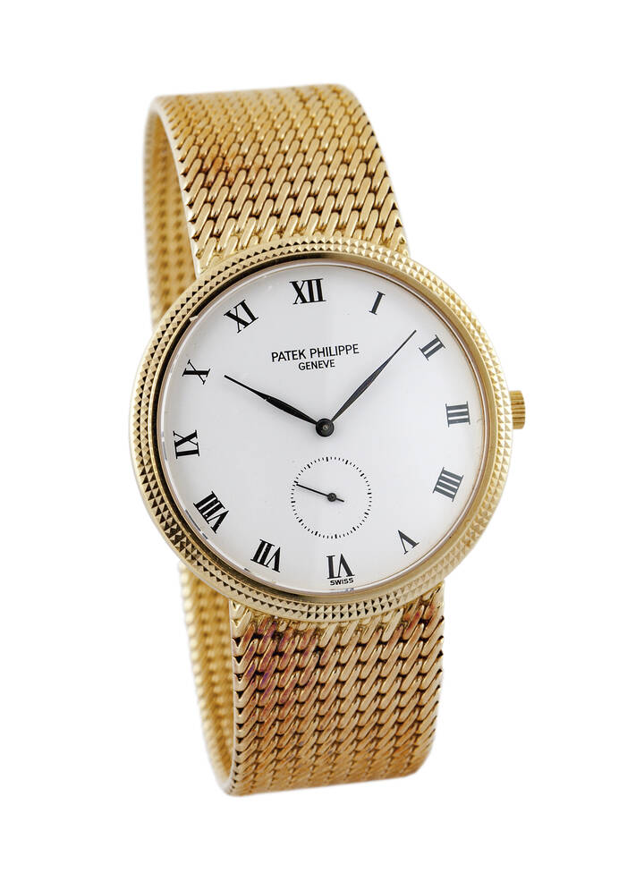 PATEK PHILIPPE - Mod. 'Calatrava', ref. 3919J, anni '90