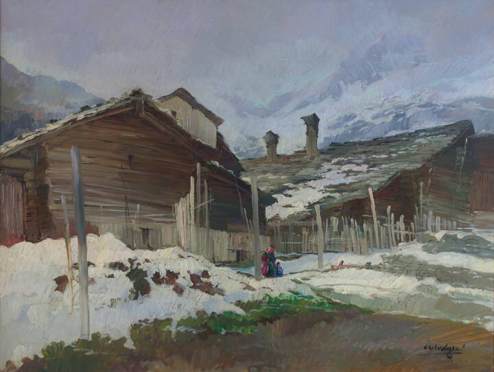 CESARE GHEDUZZI - 'Baite di Macugnaga' novembre 929