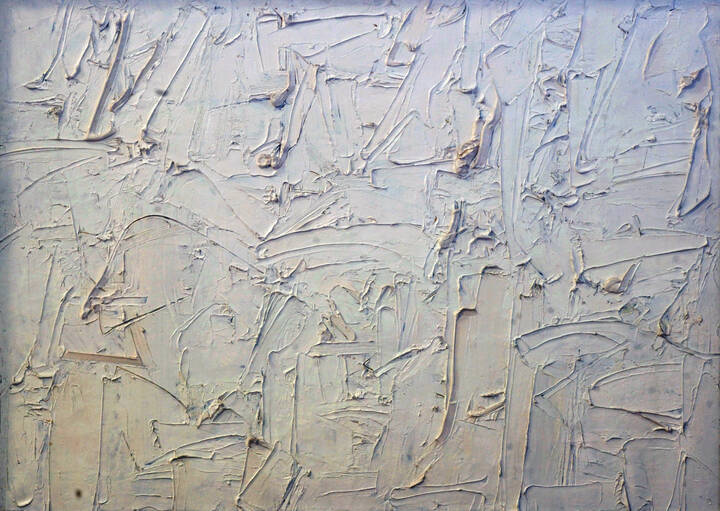 PIERO RUGGERI - 'Bianco e materia' 1995