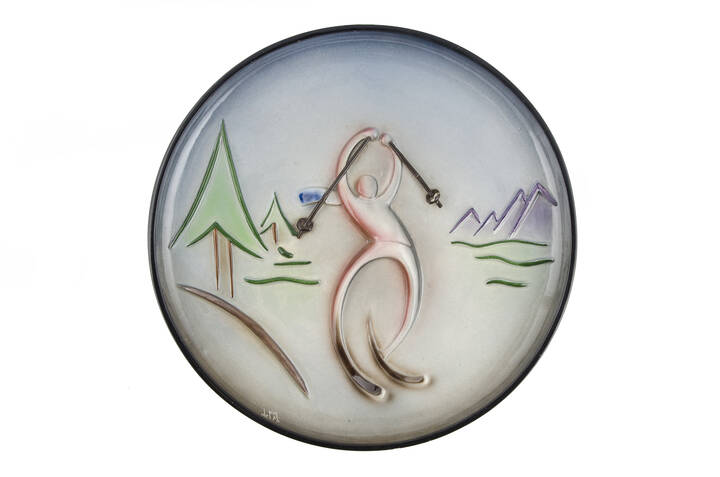 TOSIN LA FRECCIA - 'Sciatore' anni '30