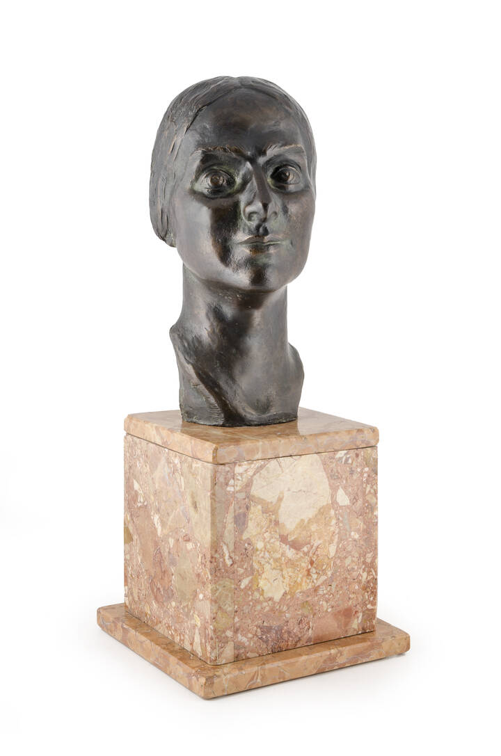 GIOVANNI RIVA - 'Volto femminile' 1948