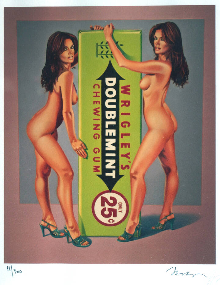 MEL RAMOS - 'Double Mint Twins'