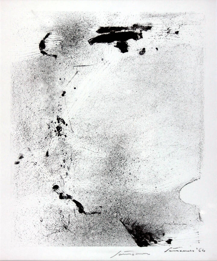 GIUSEPPE SANTOMASO - 'Senza titolo' 1964