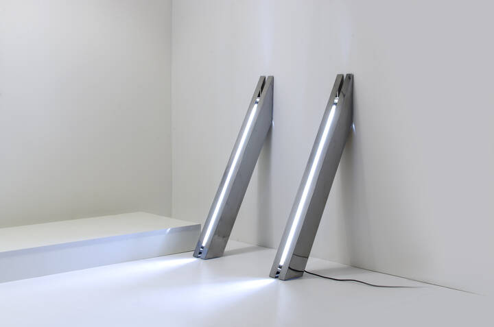 ANGELO CORTESI, SERGIO CHIAPPA-CATTO' - Coppia di lampade mod. Angolo